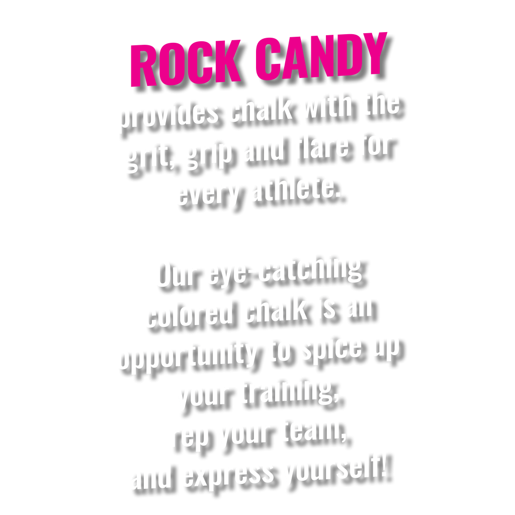 Rock Candy Chalk Description